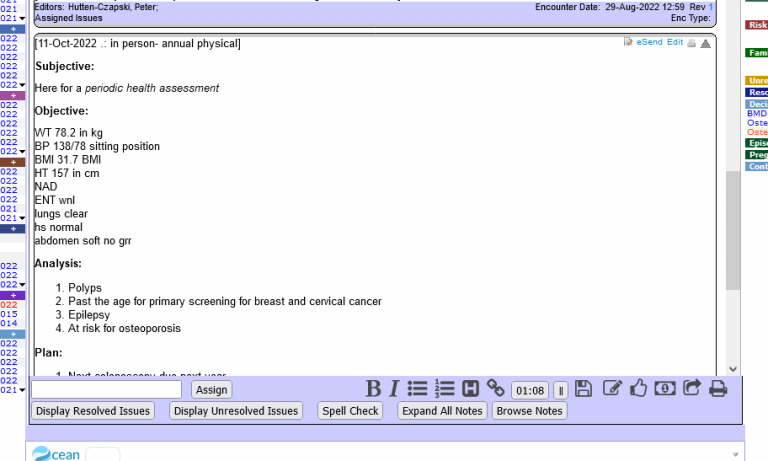 eChart Overview – The Oscar Galaxy