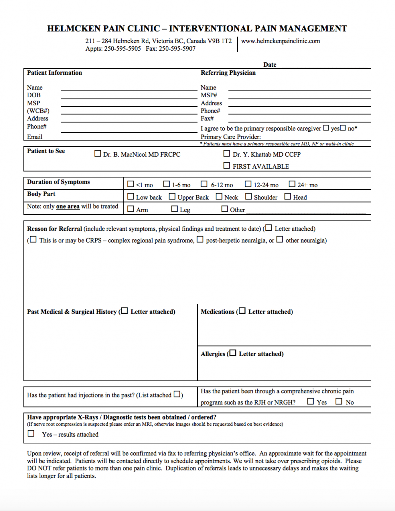 Helmcken Pain Clinic Victoria BC The Oscar Galaxy