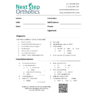 Next Step Orthotics eFORM